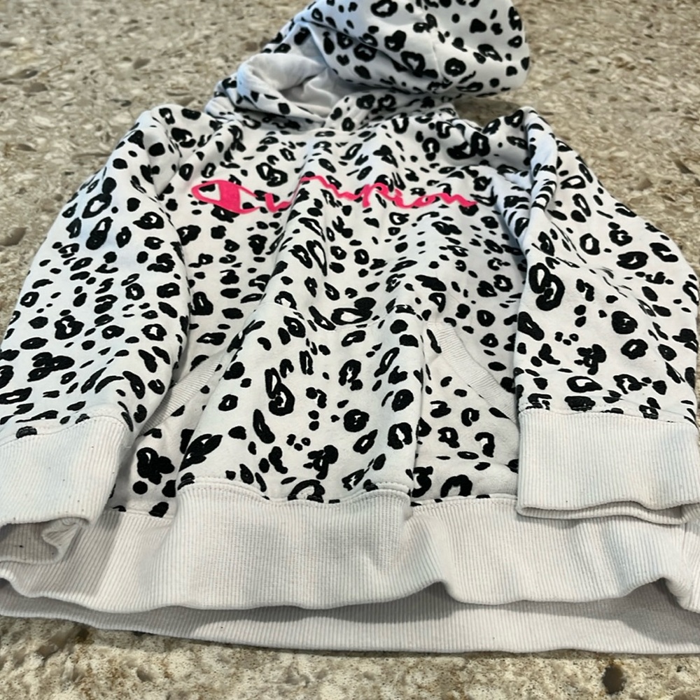 Leopard Champion Youth Sweatshirt